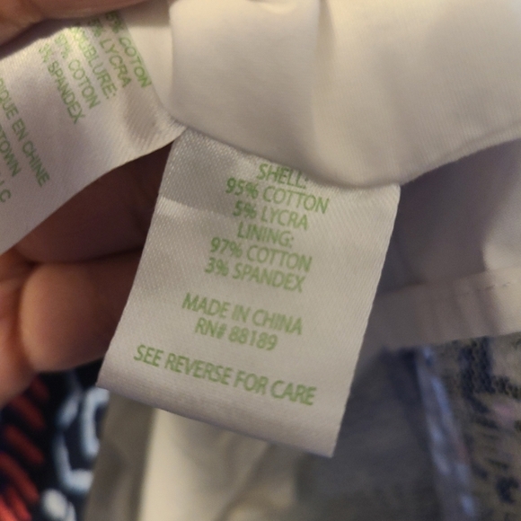 Lilly Pulitzer Mila Stretch Shift Mini Dress Women Size 4 Deep Indigo Leied Back - Picture 4 of 9